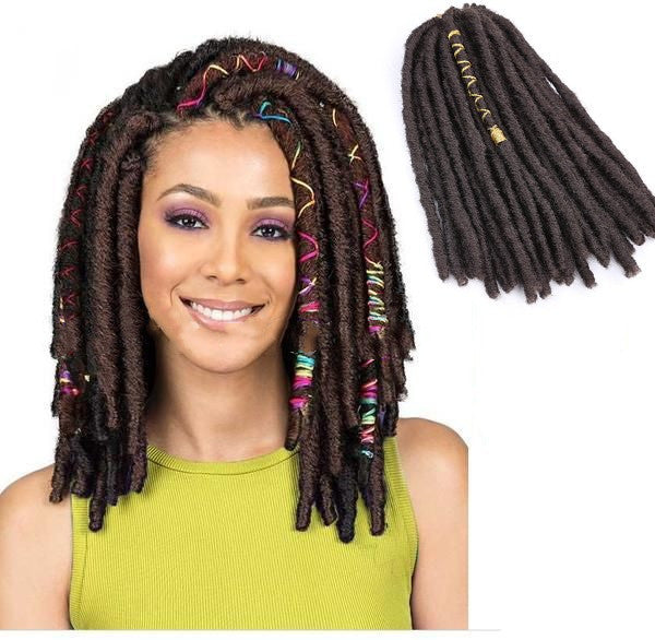 Soft Dread Locs Crochet Braids Wig
