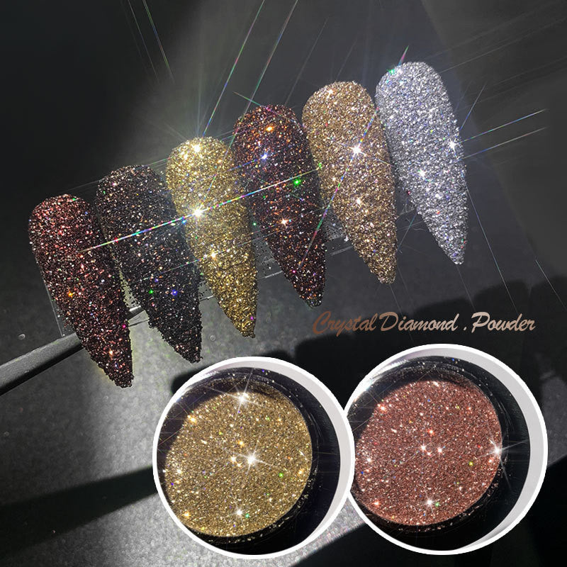 Glitter Crystal Diamond Nail Powder