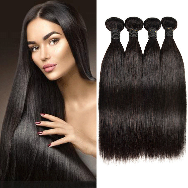 Natural Straight Women's Hair Weave
