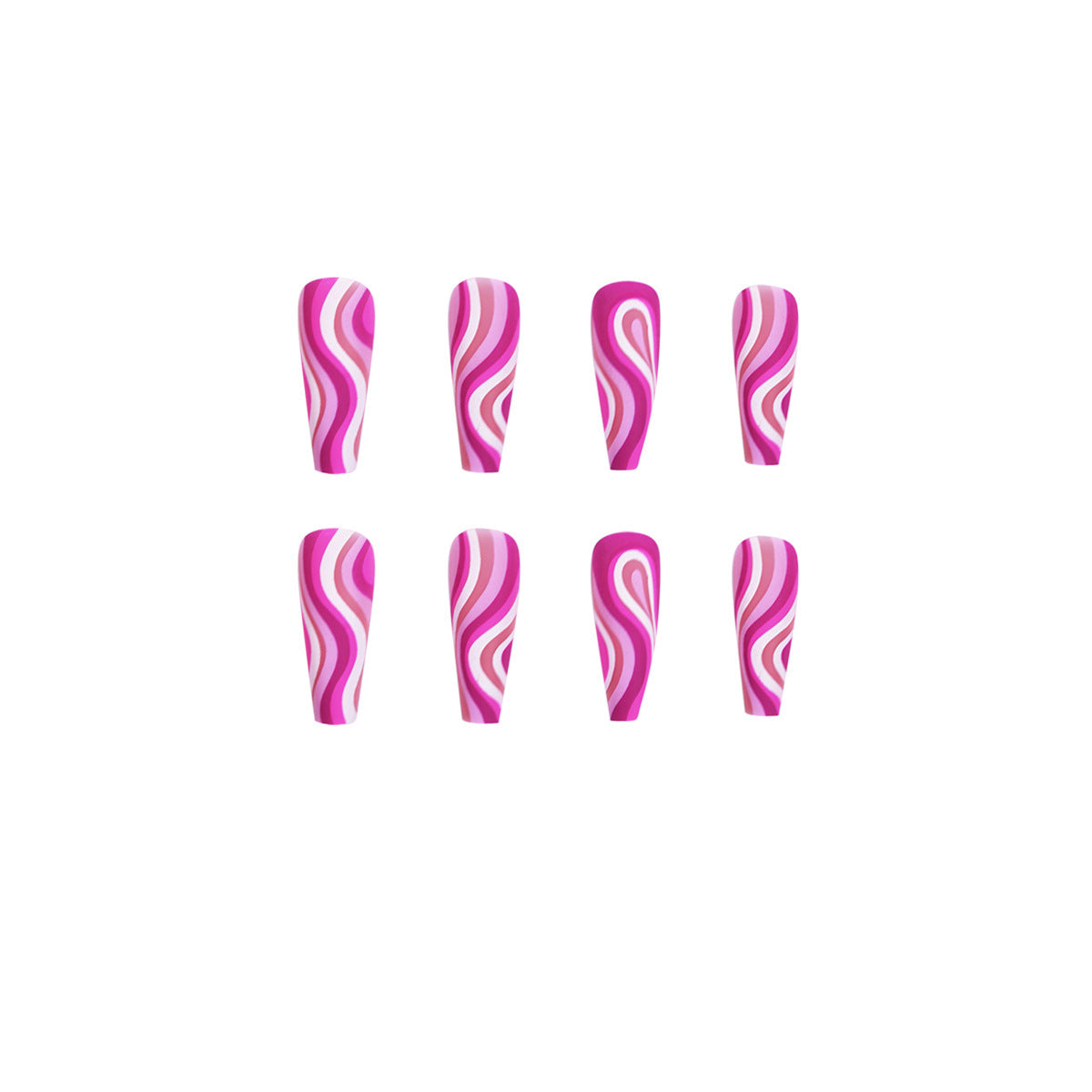 Detachable Artistic Press-On False Nails