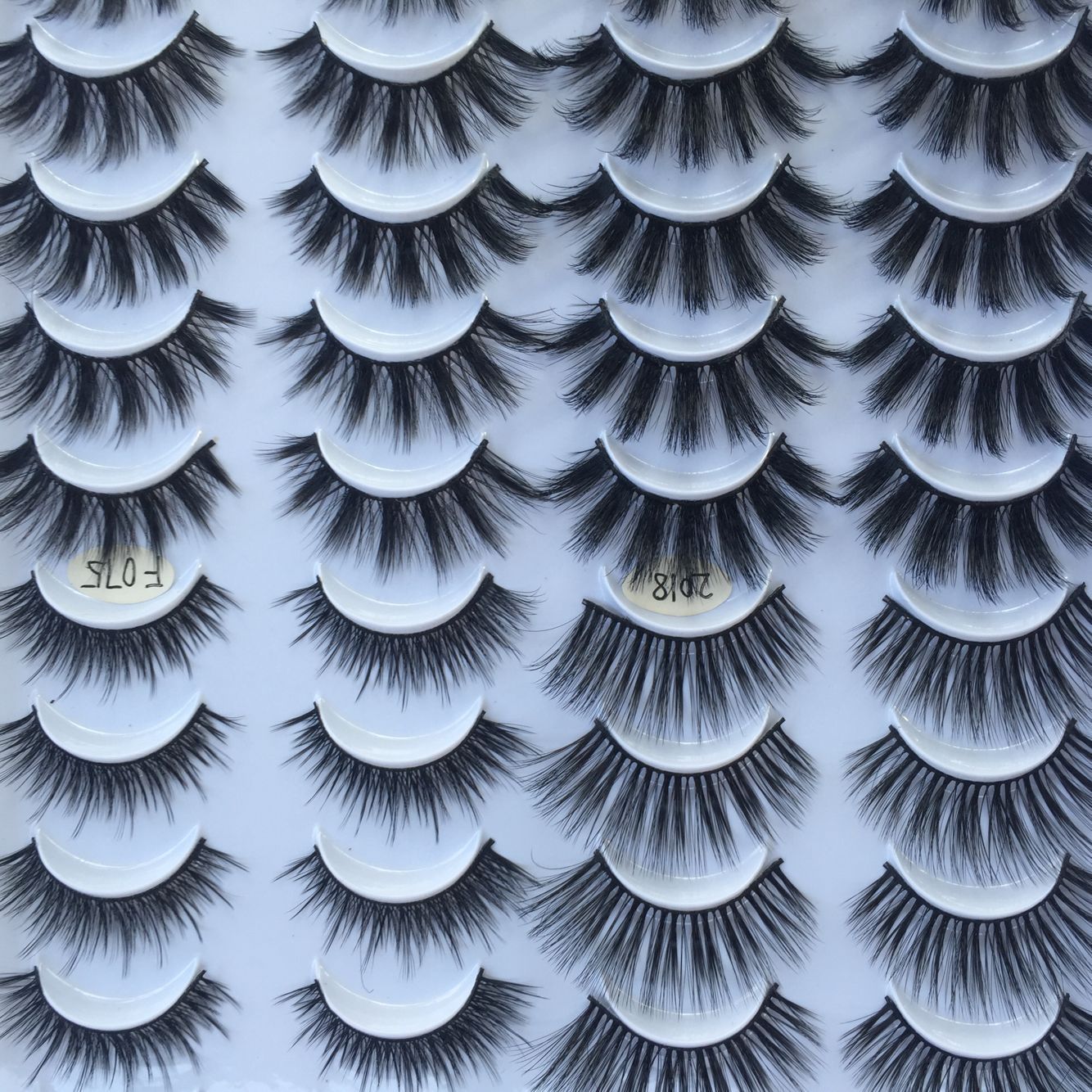 20 Pairs Three-Dimensional Multi-Layer Mixed False Eyelashes