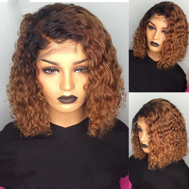 Water Wave Bob Human Hair Wig