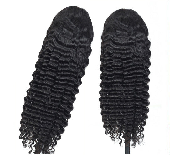 28–30 Inch Deep Wave Women's Lace Frontal Wig