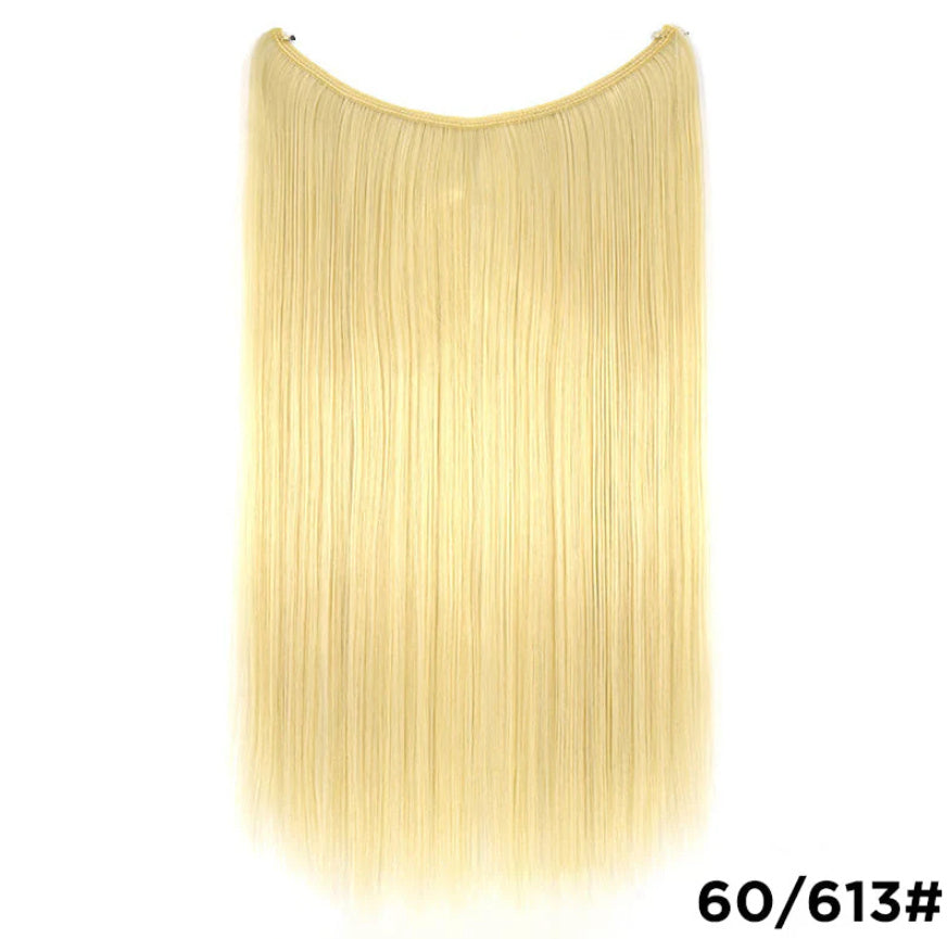 22-Inch Invisible Wire Women's Hair Extension
