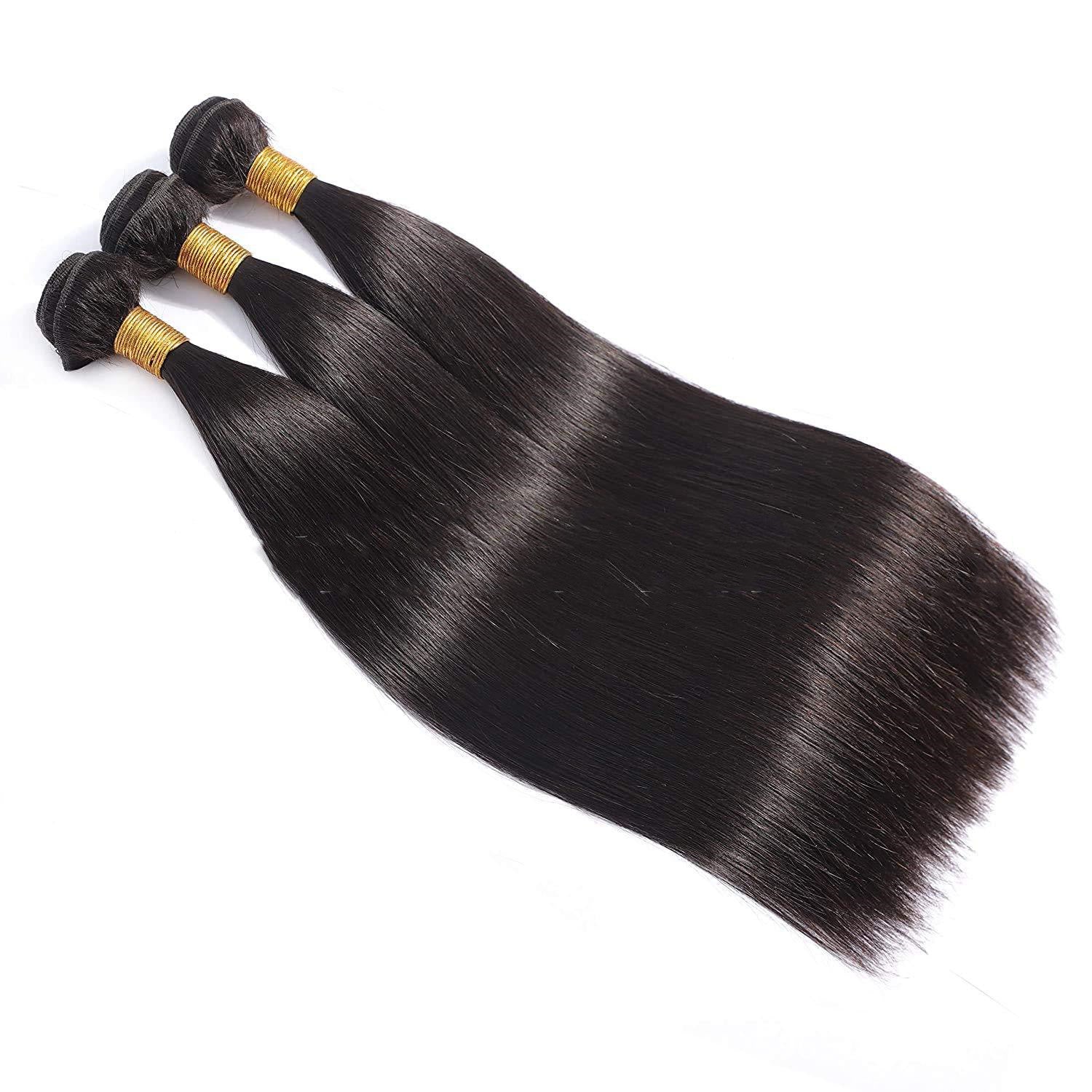 Long Black Women's Hair Weave