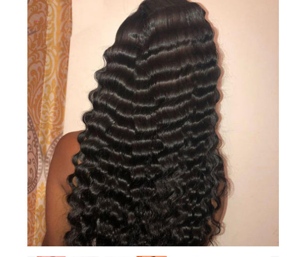 28–30 Inch Deep Wave Women's Lace Frontal Wig
