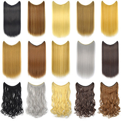 22-Inch Invisible Wire Women's Hair Extension