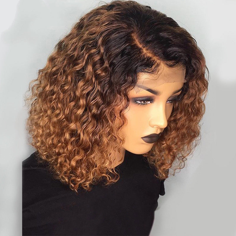 Water Wave Bob Human Hair Wig