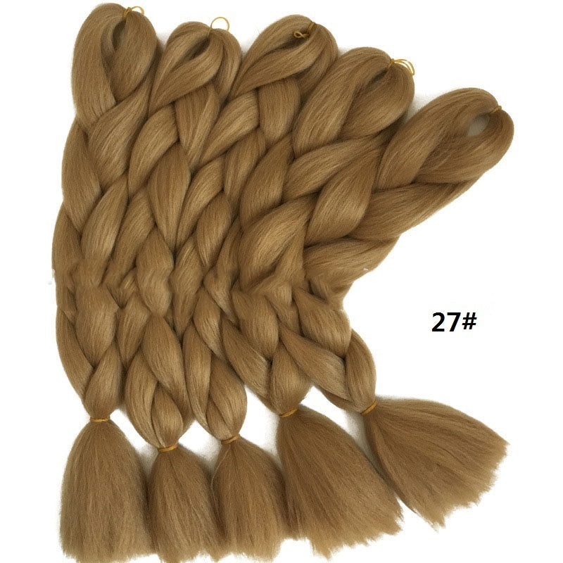 Jumbo Straight Crochet Braided Hair Extension
