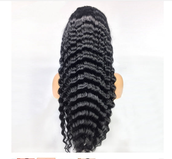 28–30 Inch Deep Wave Women's Lace Frontal Wig