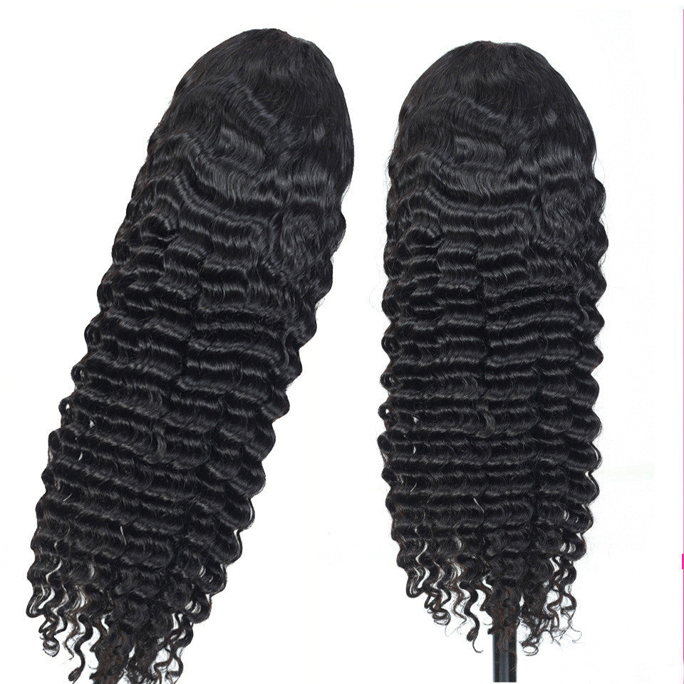 28–30 Inch Deep Wave Women's Lace Frontal Wig