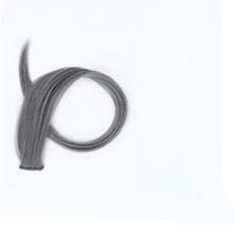 Gradient Long Curly Women's Hair Patch