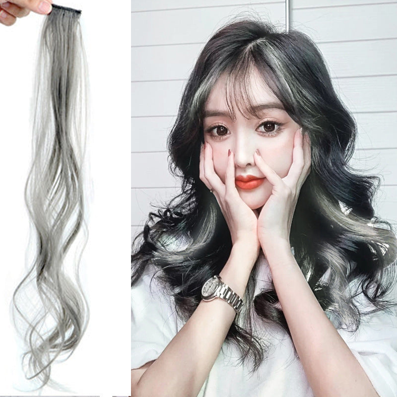 Gradient Long Curly Women's Hair Patch