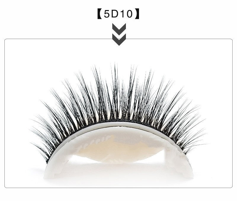 Glue-Free Self-Adhesive 5D False Eyelashes